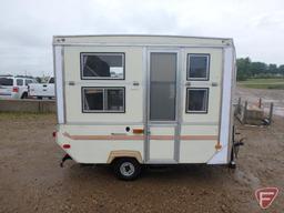 1985 8' x 6' Palomino Pony XL Converted Camper Trailer