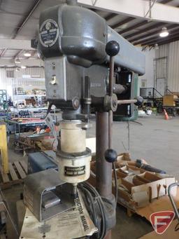 Walker-Turner drill press, Procunier tapping head, foot control, 120V