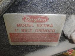 Dayton 6Z116A 1in belt sander, 120V