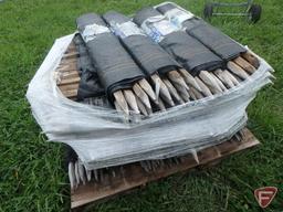 (25) rolls of 3X100 silt fence