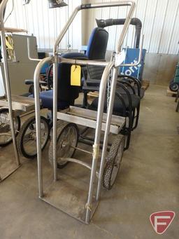 Welding tank cart