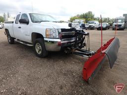 2009 Chevrolet Silverado 2500 4x4 Pickup Truck with Westin ProPlus 90" Snowplow