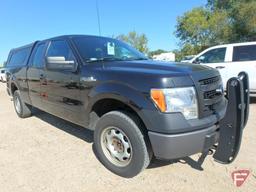 2014 Ford F-150 Extended Cab Pickup Truck With Leer Topper and Setina Push Rack