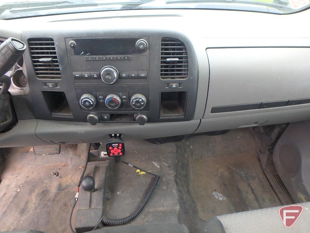 2009 Chevrolet Silverado Pickup Truck with Western Plow