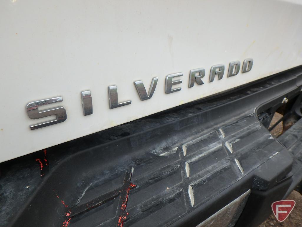 2009 Chevrolet Silverado Pickup Truck with Western Plow