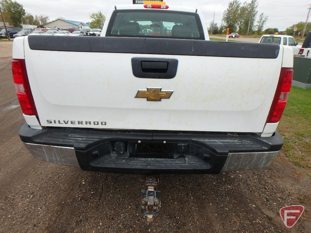 2009 Chevrolet Silverado Pickup Truck with Western Plow