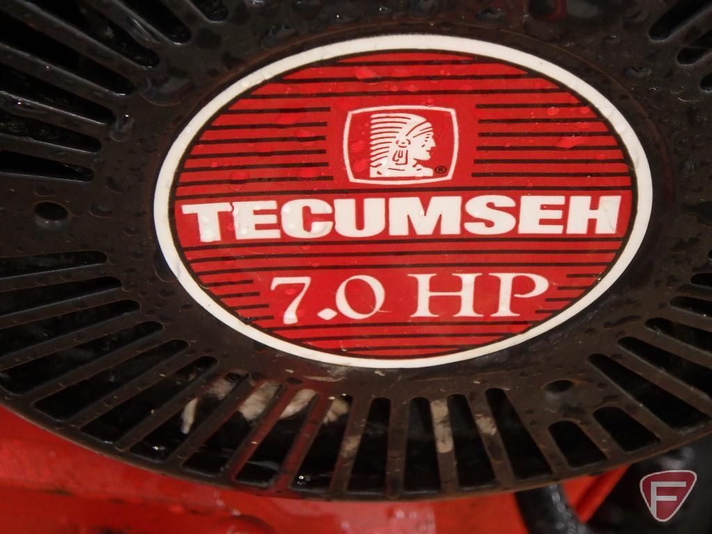 Simplicity walk behind snow blower with Tecumseh gasoline engine, sn 12817