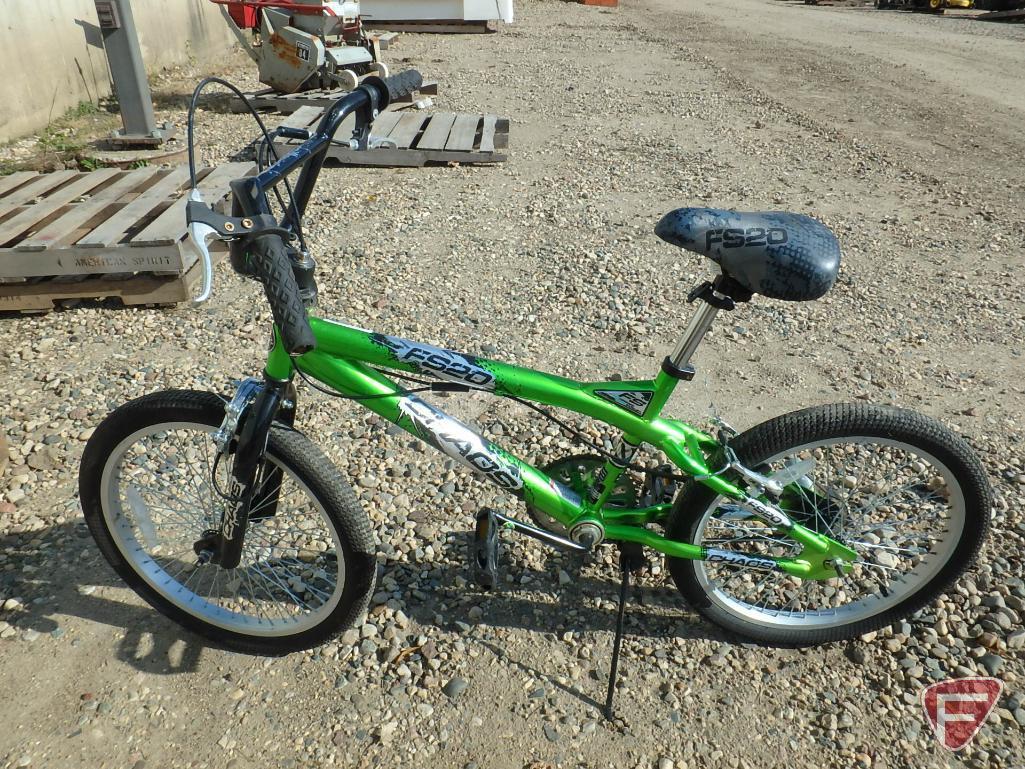 20" Youth Next BMX green bike/bicycle