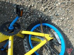 12" Youth Minions yellow bike/bicycle