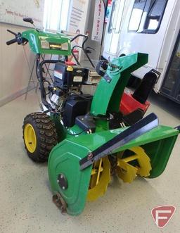 John Deere 1330E walk behind snow blower with Briggs & Stratton Professional Series 342cc engine