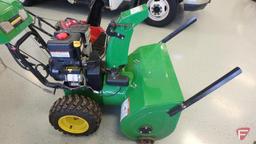 John Deere 1330E walk behind snow blower with Briggs & Stratton Professional Series 342cc engine