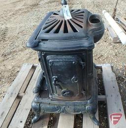 Cast iron parlor stove