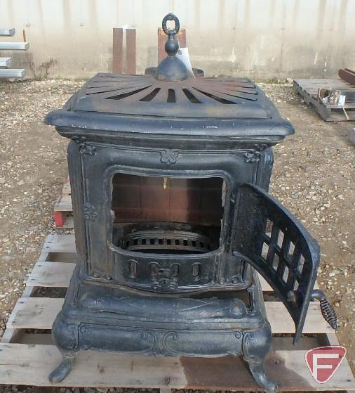 Cast iron parlor stove