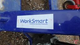 Worksmart pallet jack, raises and lowers