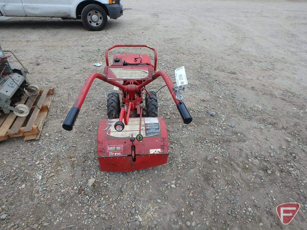 1985 Troy Bilt Horse 21" walk behind rear tine tiller, Magnum Kohler 8HP gas engine