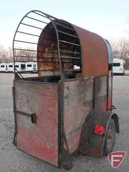 1989 Homemade Livestock/Horse Trailer