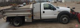 2007 Ford F-450 Pickup Truck with Snow Plow