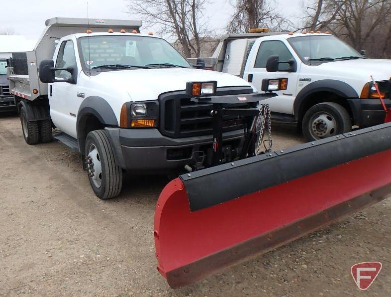 2006 Ford F-450 Truck with Snow Plow