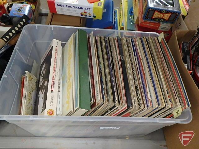 LP vinyl albums, Beatles, Rolling Stones, Bill Cosby, Crosby Stills & Nash,