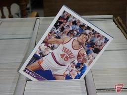 Large collection of sports collector/trading cards. Football, Baseball Basketball.