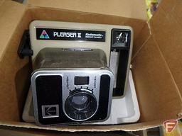 Wisecomm wireless color camera system, Kodamatic Pleaser II camera, Cine-Kodak Eight-25,