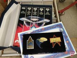 Star Trek The Movies 25th Anniversary VHS Collection, and collector/trading cards, Xmen,