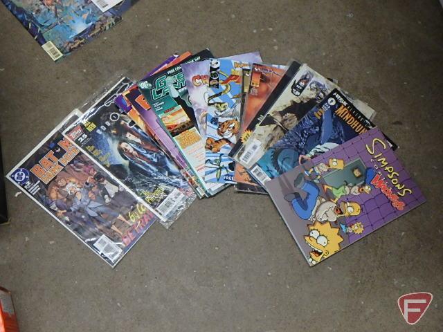 Comic books, Marvel, DC, Xmen, Avengers, Spiderman, Incredible Hulk, Captain America and others,