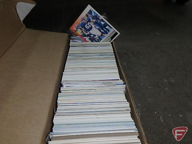 Large collection of sports collector/trading cards, mostly baseball.