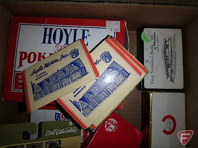 Snap-On playing cards, poker chips, aircraft recognition cards, Pepsi and others