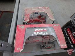 Farmall B tractor, no. 14113, Farmall H tractor, no. 14518, soiled