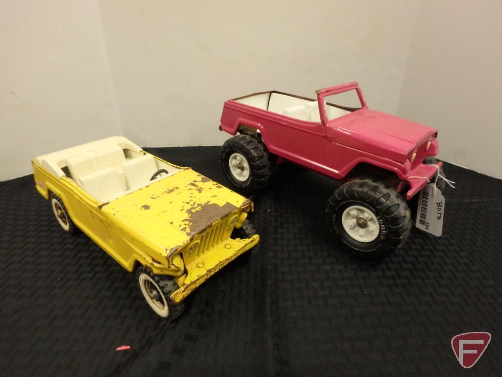 Tonka Jeepster yellow and pink Tonka Jeepster