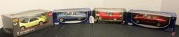 Ford Thunderbird, Chevrolet Impala and other assorted model cars