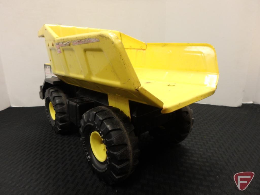 Tonka turbo-diesel dump truck and Mighty-Tonka dump truck