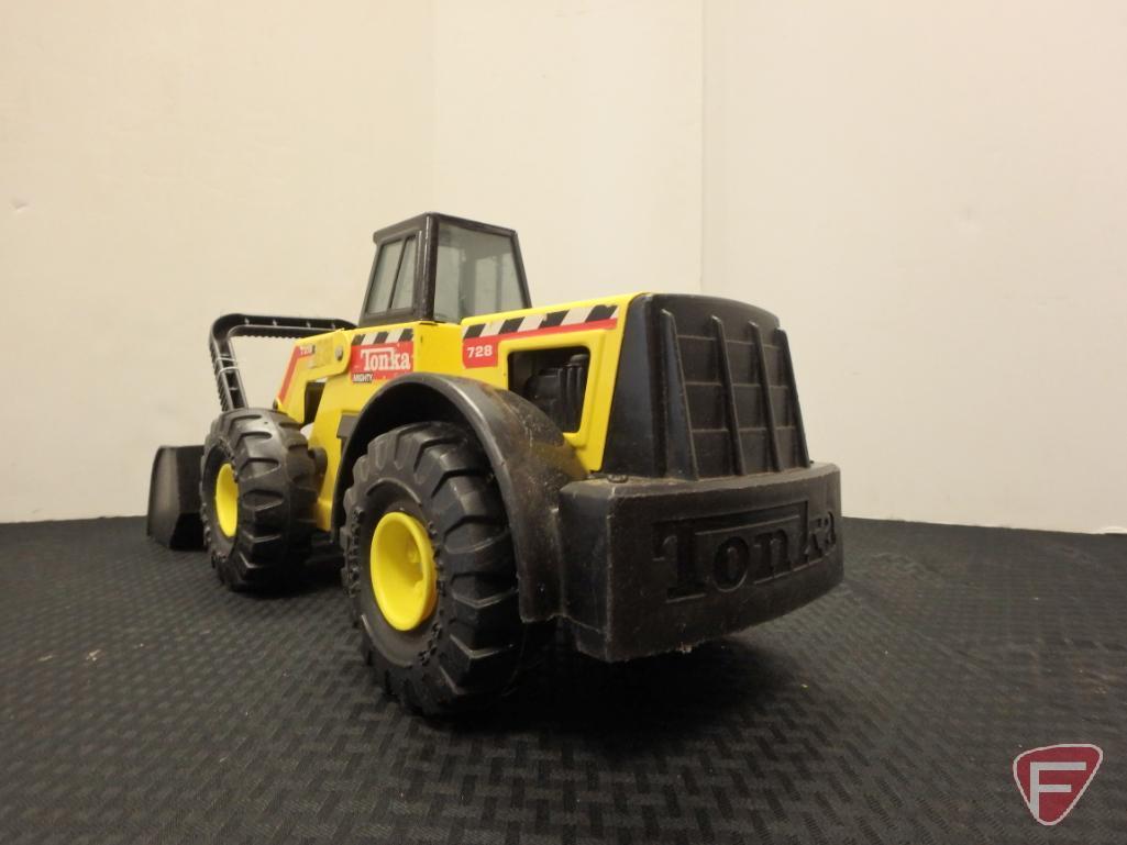 Tonka excavator and Mighty-Tonka loader