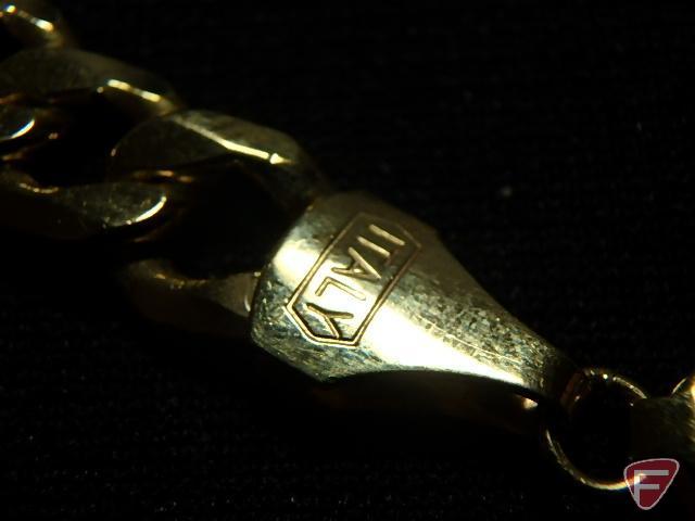 Men's 10k yellow Gold bracelet (6.8 dwt)