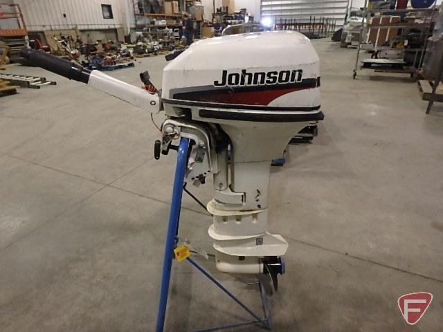 1998 Johnson 9.9hp outboard boat motor, sn G043B3569