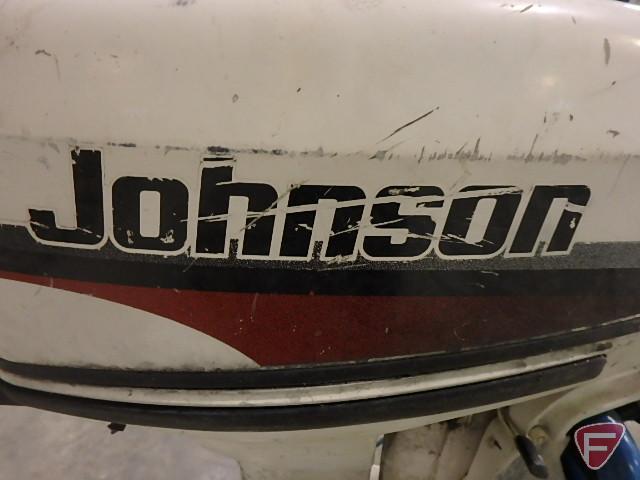 1998 Johnson 9.9hp outboard boat motor, sn G043B3569