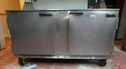 Beverage-Air Superia 2 door stainless steel cooler, model UCR80A