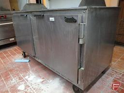 Beverage-Air Superia 2 door stainless steel cooler, model UCR80A