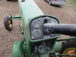 1960 John Deere 530 gas tractor, power steering, wide front with fenders, 3pt, 540 PTO, 4044 hours