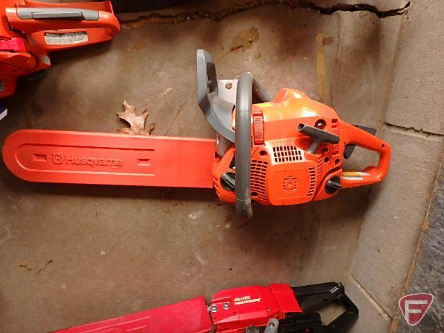 Husqvarna 435 gas chainsaw with 16" bar