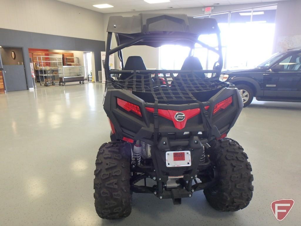 2017 CFMOTO Z Force 500 side by side ATV with winch