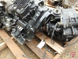 Motors/transmissions for parts: Honda and other, Twin, V-Twin, 4-cyl., five pcs