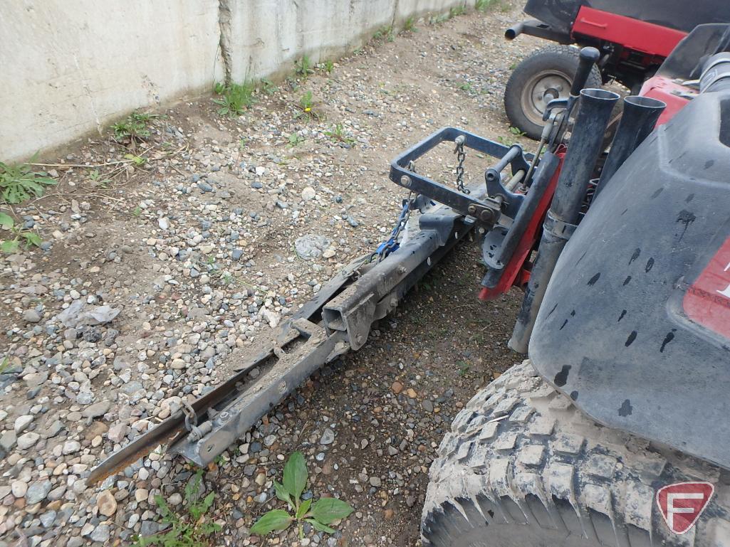 2008 Toro Sand Pro, model 5040, 3 wheel drive, 3976 hours, 36" front blade