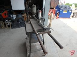 Ideal bed knife grinder, model 50, SN: 5425