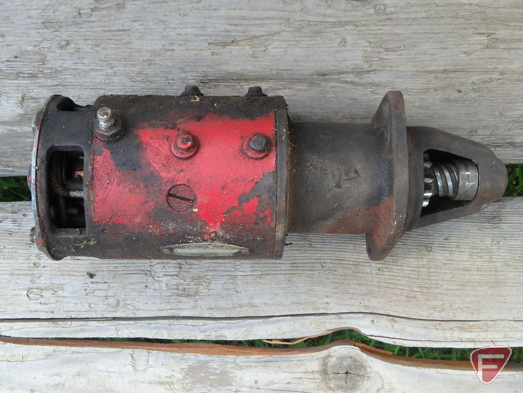 1938 Farmall F20 tractor sn FA91742, with factory start (starter not connected) and road gear