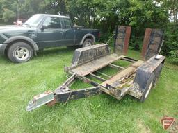 Tandem axle trailer