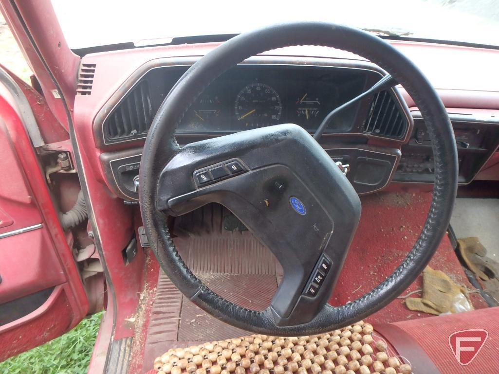 1990 Ford F-150 XLT Lariat EFI Pickup Truck