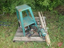 Foley Belsaw sharpening power tools and stand