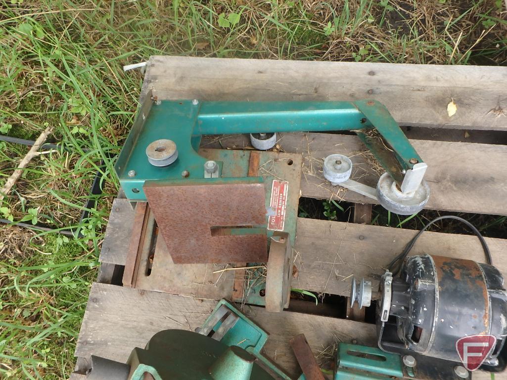 Foley Belsaw sharpening power tools and stand